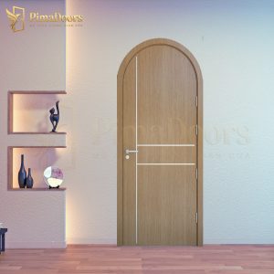 Cửa nhựa composite vòm nẹp kim loại PFS-AN3-W36
