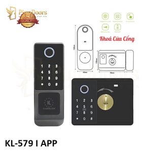 Khóa thông minh cửa cổng vân tay Kassler KL-579